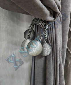 1. Kalite Gri ve Antrasit Fon Bağlama Aksesuarı (Broçol)