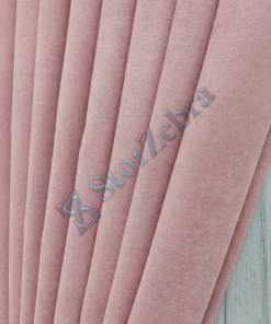 1. Kalite Soft Pembe Fon Perde
