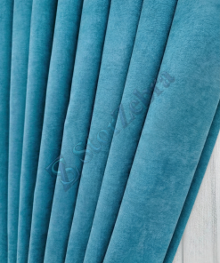 1. Kalite Turkuaz Fon Perde