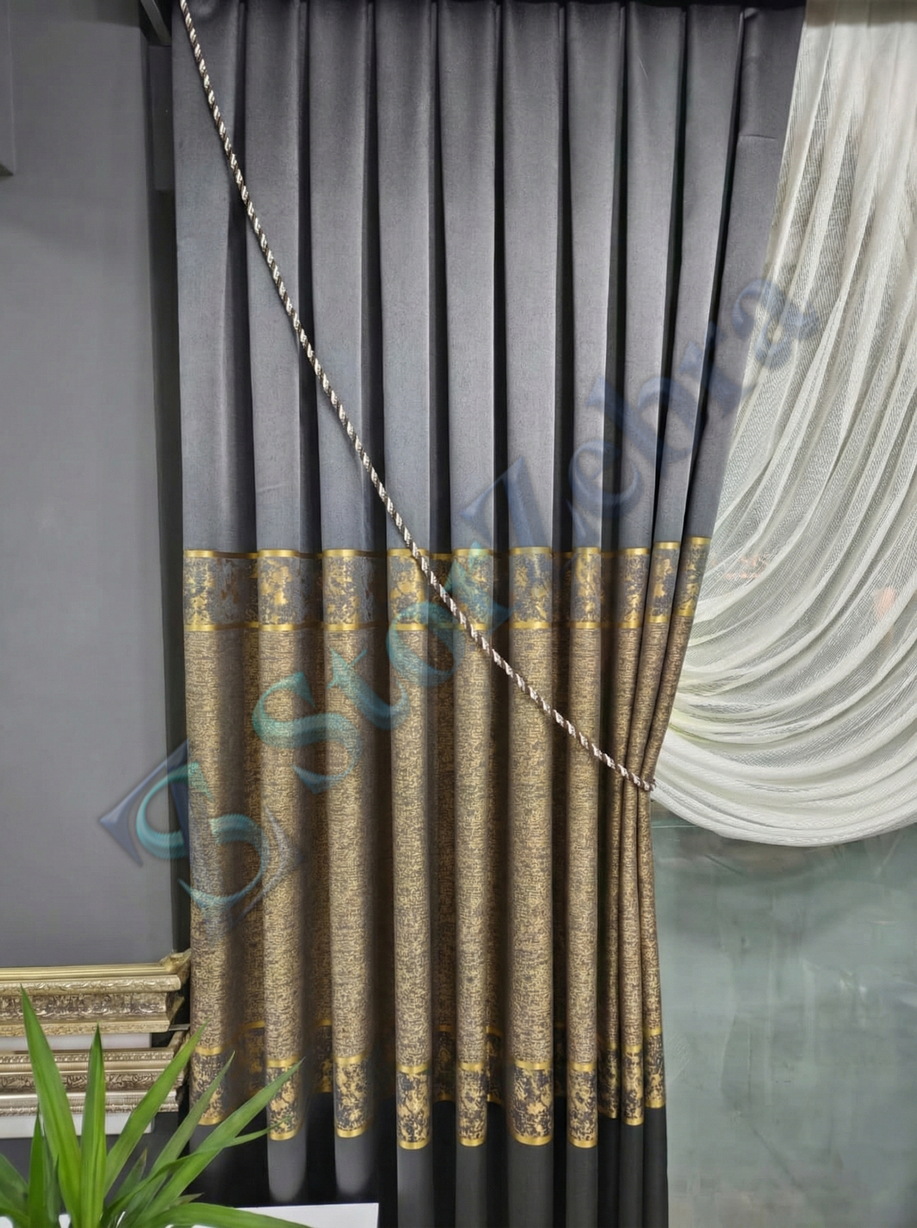 1. Kalite Sarı Pano Fon