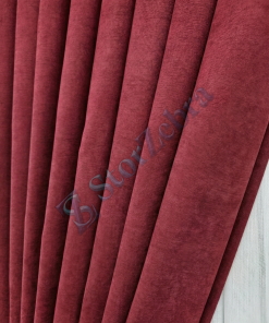 1. Kalite Bordo Fon Perde