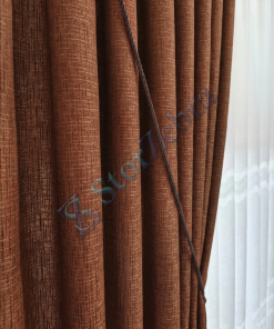 1. Kalite Dökümlü Bohem Kiremit Fon Perde Craft