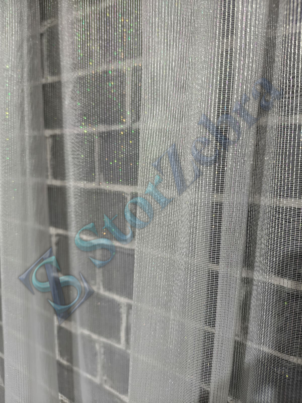 1. Kalite Ekonomik Simli Beyaz Tül Perde