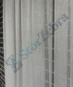 1. Kalite Yoğun Çizgili Tül Perde Kar600