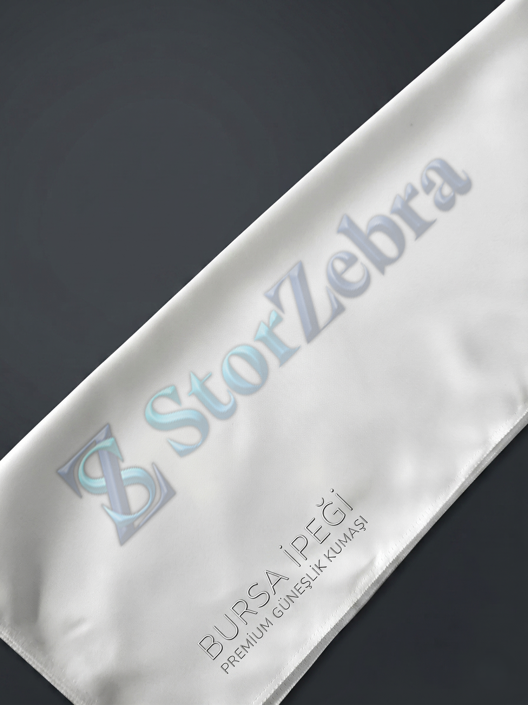 1. Kalite Lüks Premium Krem Saten Güneşlik