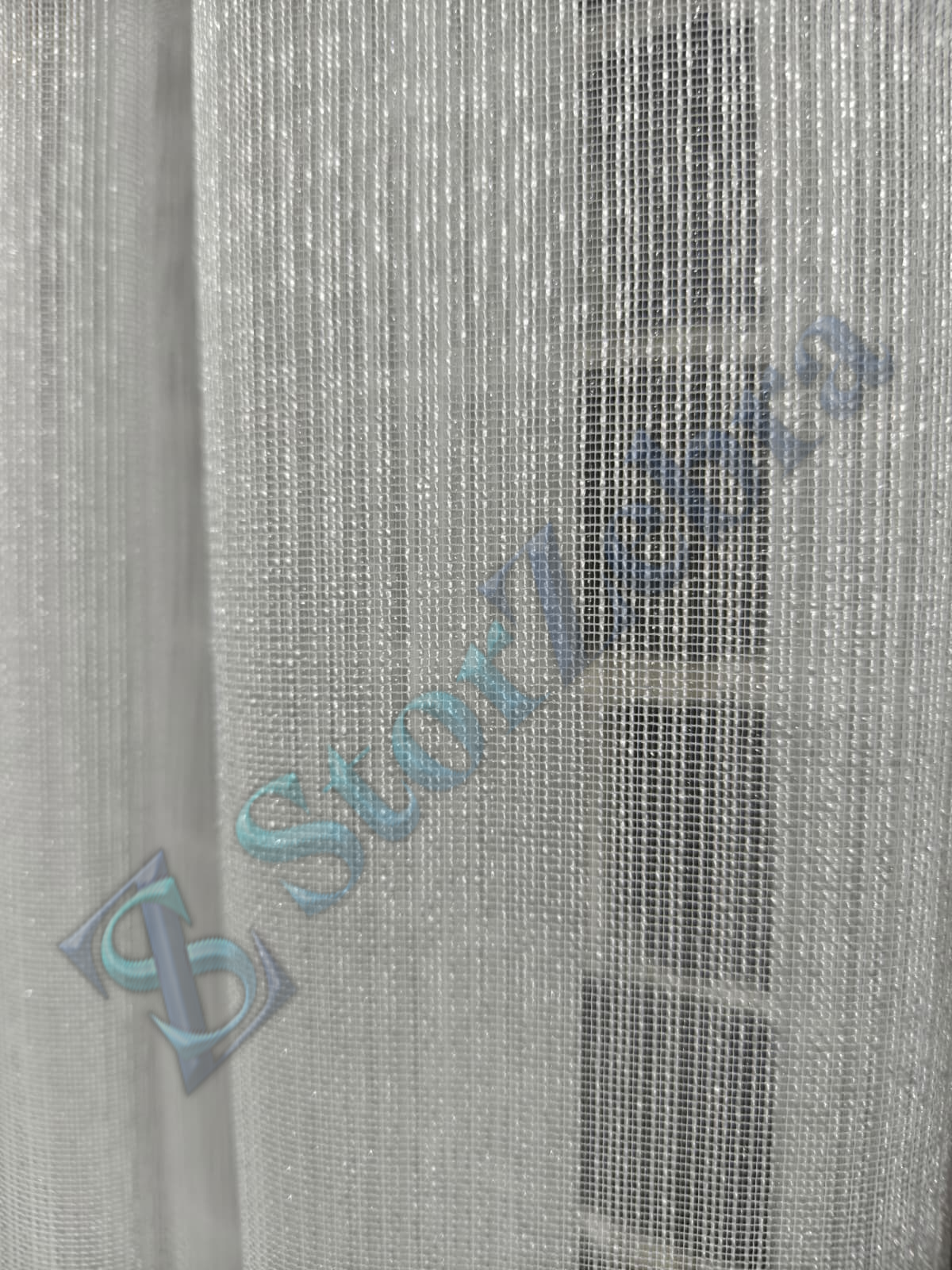 1. Kalite Simli Zarif Çizgili Tül Perde Panderas